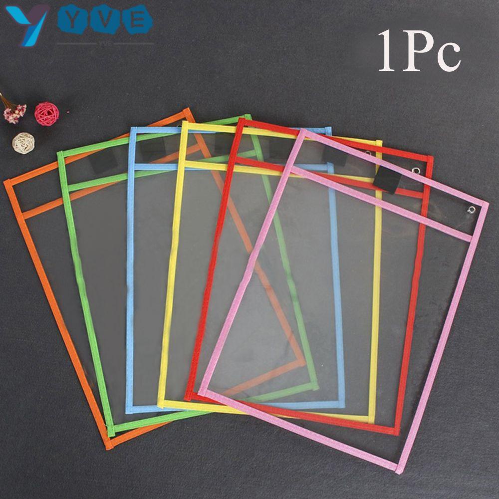 YVE Túi Đựng Giấy Vẽ Trong Suốt Có Thể Xóa Được Tiện Dụng Cho Văn Phòng
