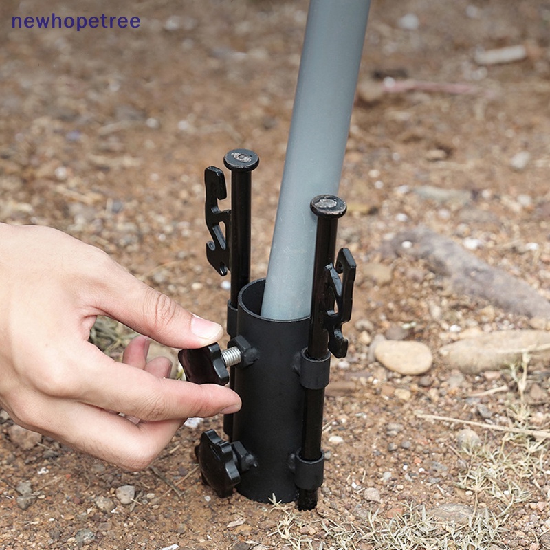 Giá Đỡ Cố Định Cần Dù Chống Gió Bằng Thép Không Gỉ Tiện Dụng