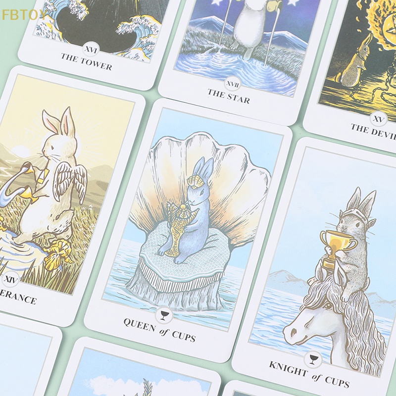Bộ Bài Tarot 78 Lá Hình Thỏ Lunalapin