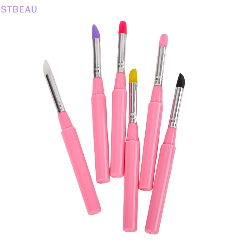 Cọ Thoa Son Môi Đầu Silicon Mềm Kích Thước Nhỏ Gọn Tiện Dụng