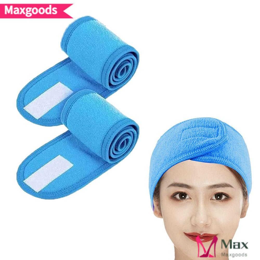 MAXG Băng Đô Cài Tóc Bằng Sợi Micro Thấm Hút Nước Tùy Chỉnh Tiện Dụng