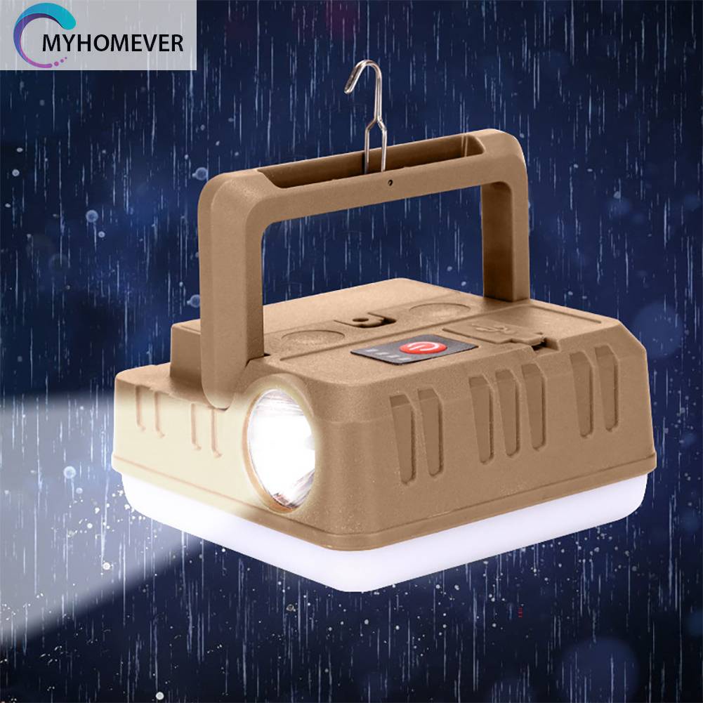 Đèn LED Cắm Trại 4 Chế Độ XPE 1200mAh