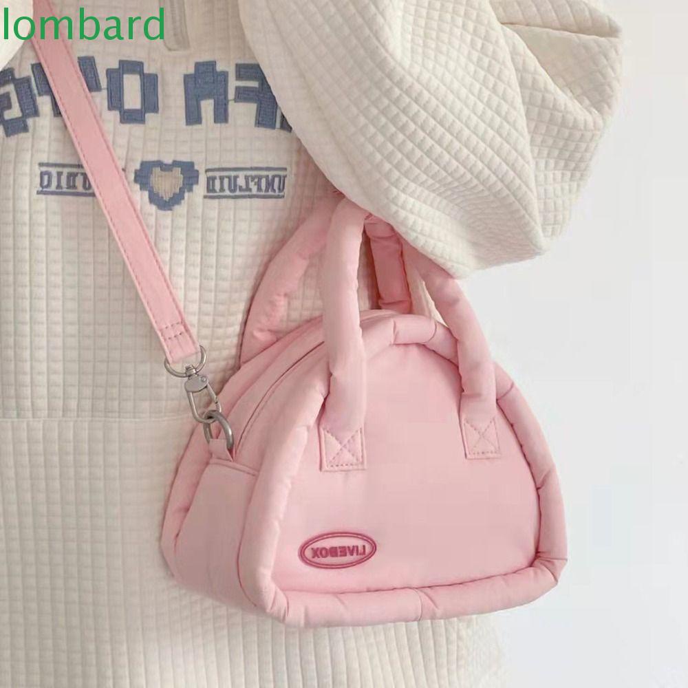 LOMBARD Túi Đeo Chéo Vai Bằng Vải Bạt Nylon Sức Chứa Lớn Dành Cho Nữ