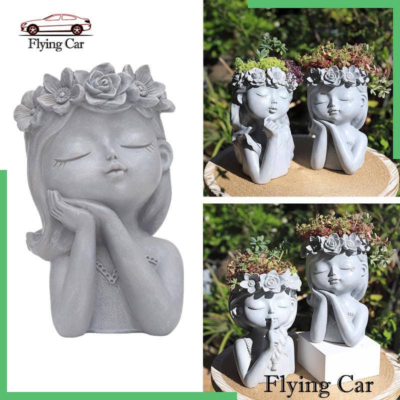 Chậu Hoa Hình Mặt Cười Sáng Tạo Trang Trí Nhà Cửa / Văn Phòng