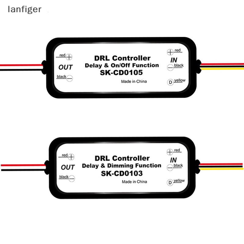 1 Rơ Le Điều Khiển Đèn LED DRL Chạy Ban Ngày Cho Xe Hơi