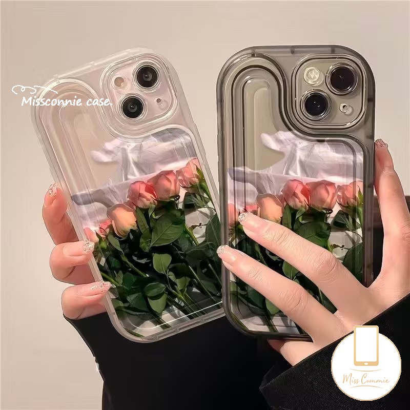 Ốp Điện Thoại Hình Hoa Hồng Cho IPhone 7 8 Plus 11 XR 7plus 11 12 14 13 Pro MAX X XS MAX SE 2020