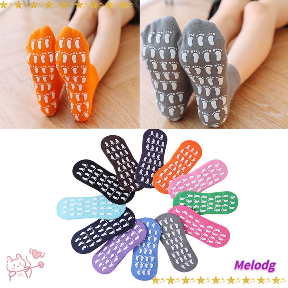 MELODG Vớ Nhung Dày Mềm Mại Thoải Mái Chống Trượt Dành Cho Nam Nữ Tập Yoga