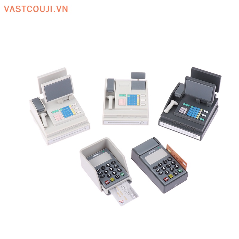 1 Bộ Mô Hình Cửa Hàng Siêu Thị VASTJI Trang Trí Nhà Búp Bê VN