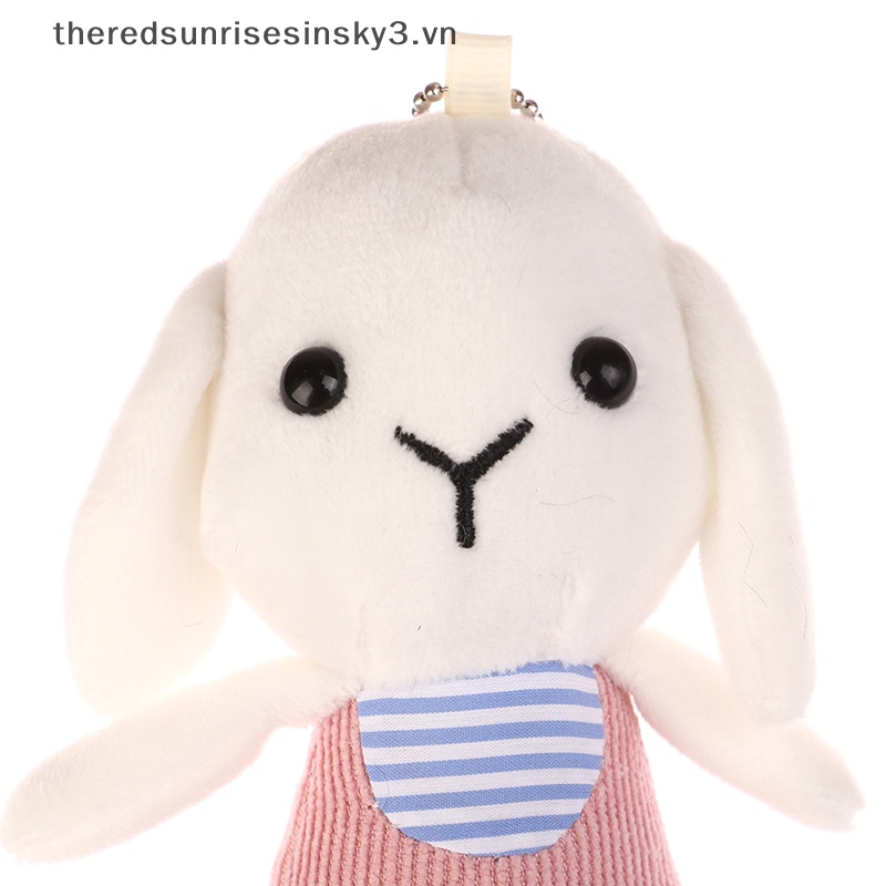 1 Móc Khóa Hình Thỏ Nhồi Bông 14cm Thời Trang