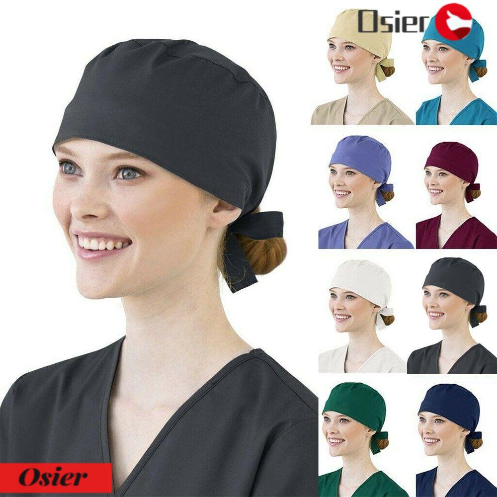 OSIER1 Mũ Phẫu Thuật Tròn Chất Liệu Cotton Co Giãn