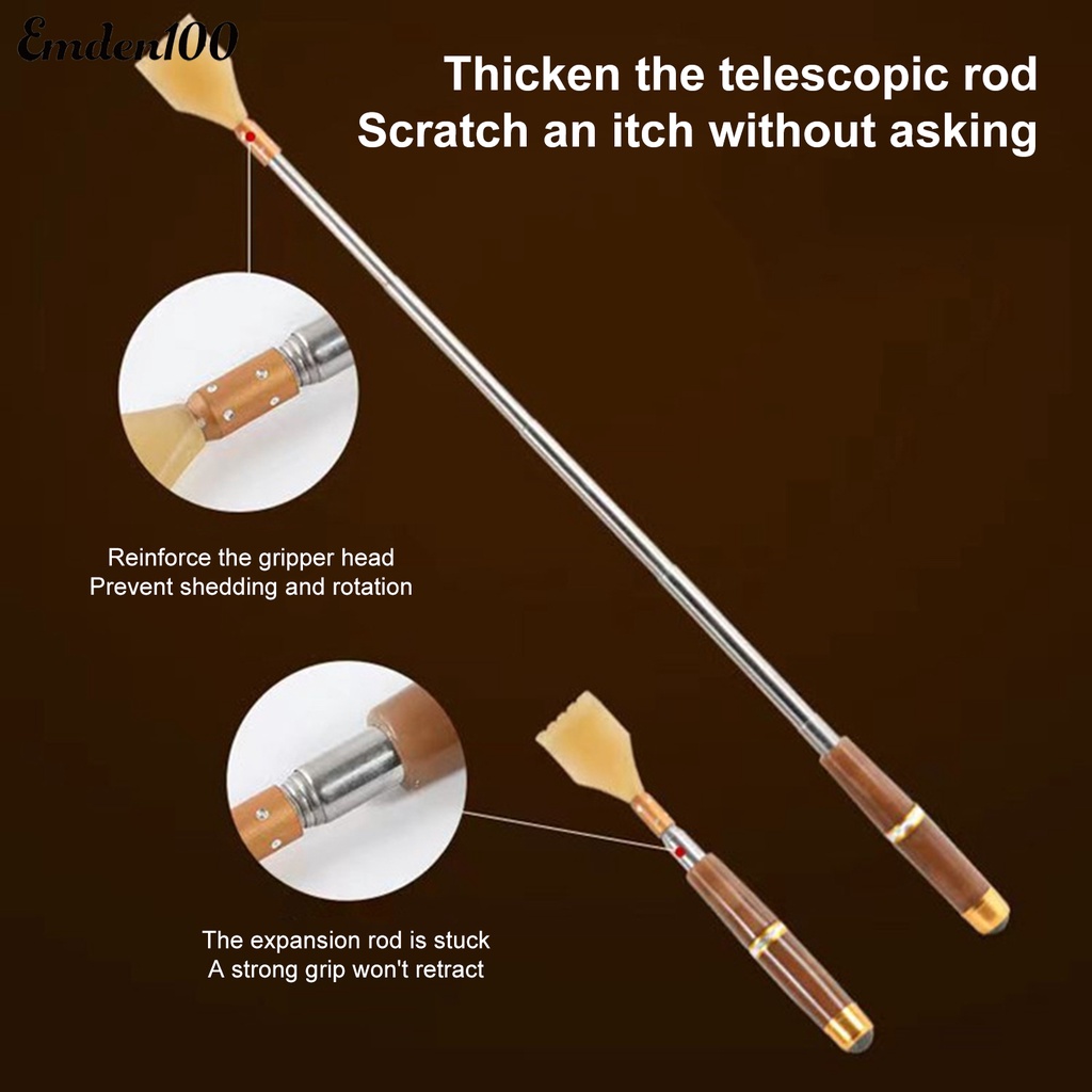 [EMDEN] Gậy Gãi Lưng Mát Xa Thoải Mái Nhỏ Gọn Cho Người Lớn Tuổi