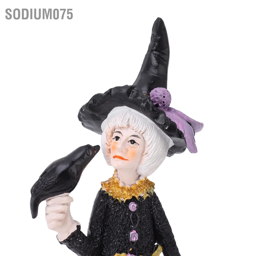 Sodium075 Phù Thủy Búp Bê Hình Thủ Công Nhựa Duyên Dáng Trang Trí Đồ Cho Văn Phòng Ngủ Máy Tính Để Bàn