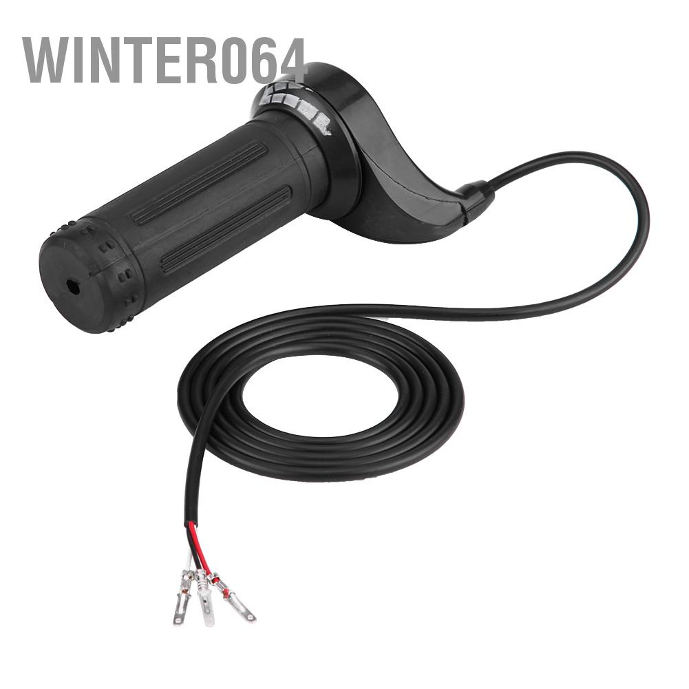 Winter064 Máy gia tốc xe máy đa năng Xe tay ga điện Twist Speed ​​​​Throttle Grip với 3 dây