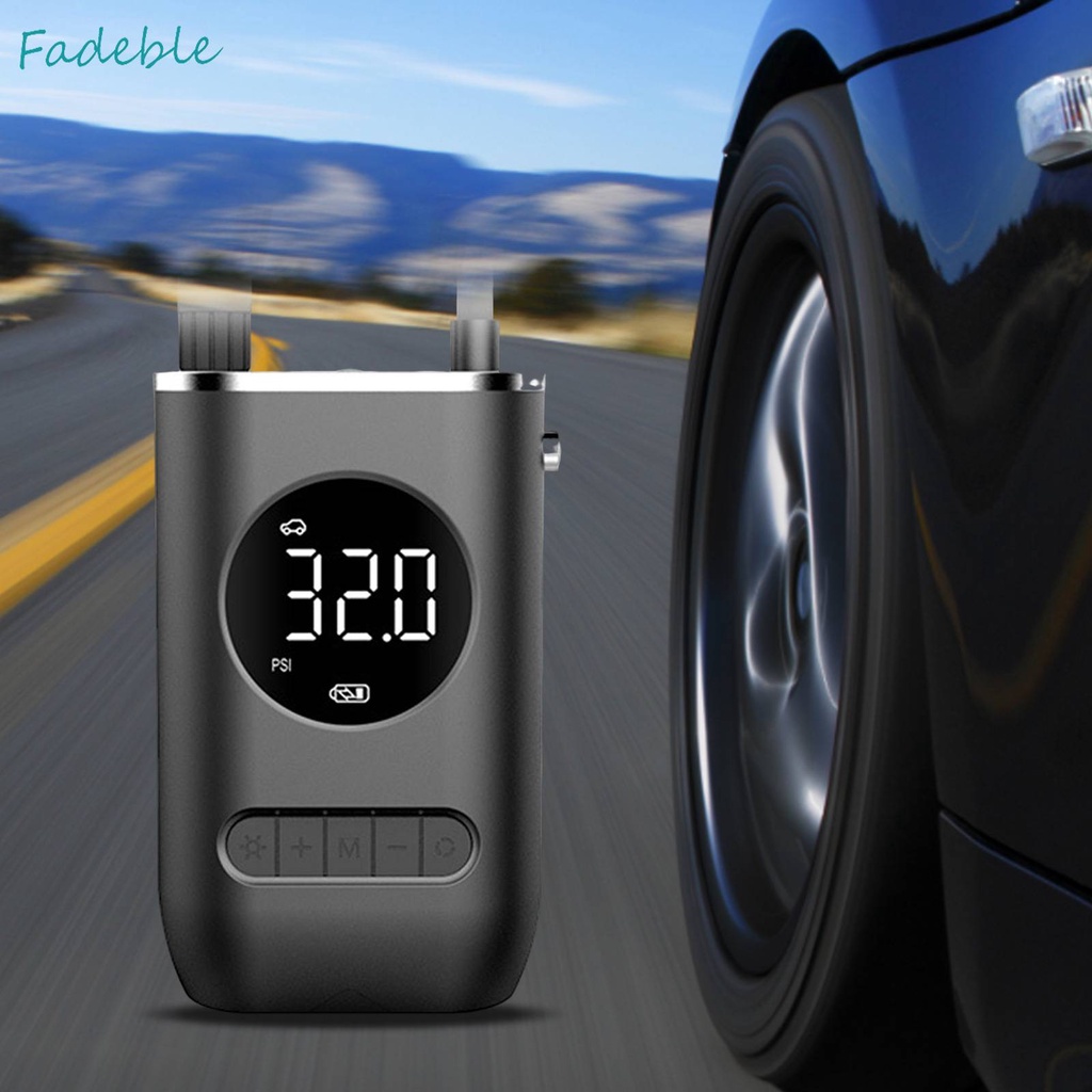 Máy Bơm Lốp Xe Đạp Kỹ Thuật Số Không Dây 150PSI 4000mAh Có Đèn LED