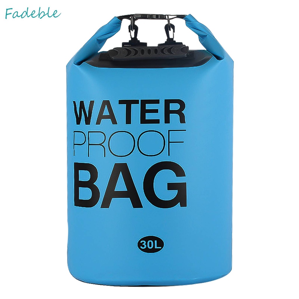Túi Phao Bơi PVC 30L Chống Thấm Nước Có Thể Điều Chỉnh Dây Đeo Vai Tiện Dụng