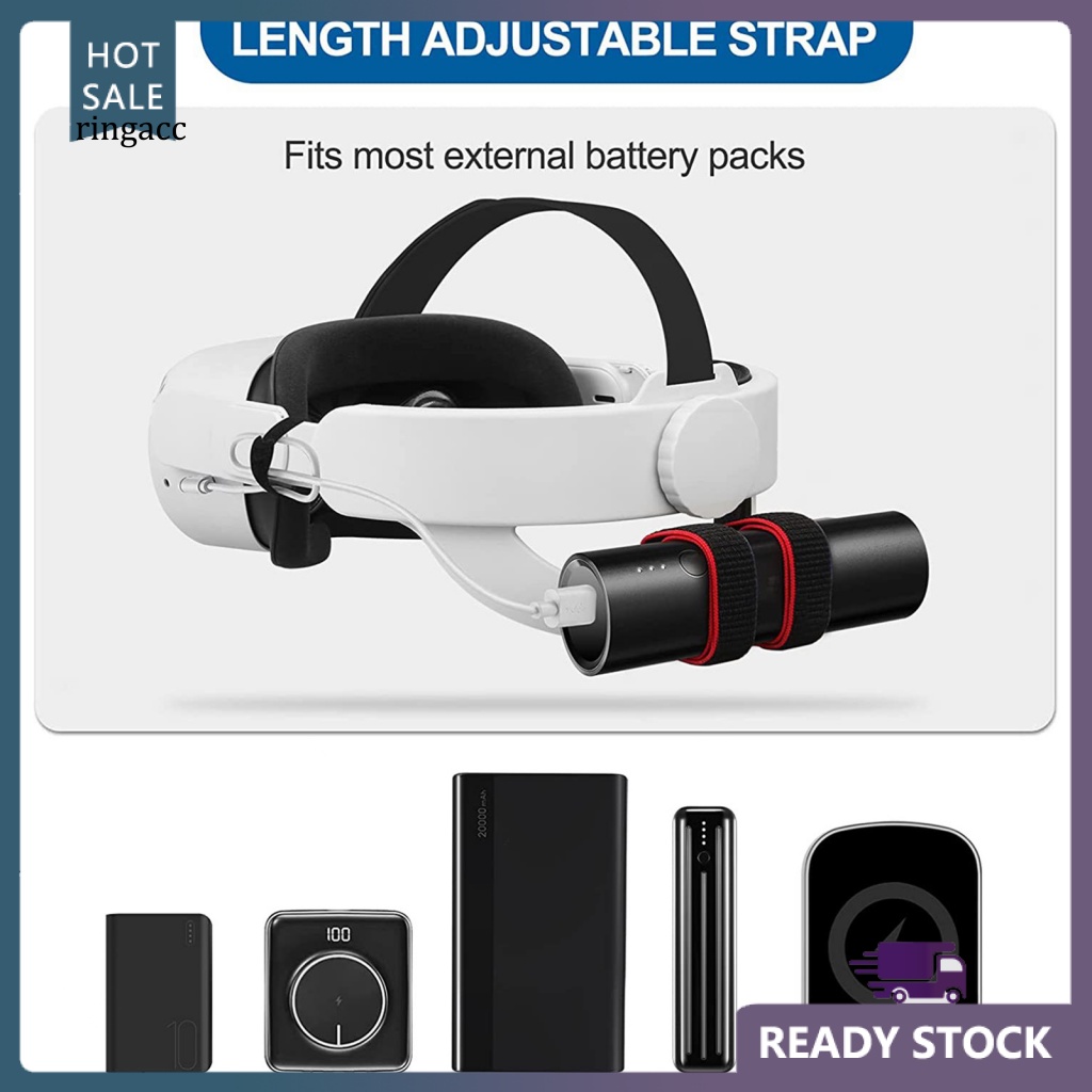 Dây Đeo Đầu Sạc Pin Bền Bỉ Hiệu Quả Cho Oculus Quest / Quest 2