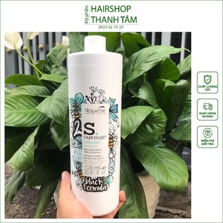 Dầu gội dưỡng tóc thanh lọc kháng khuẩn Nouvelle HYDRA SANI Shampoo 1000ml - chính hãng