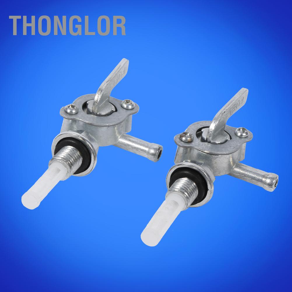 Thonglor 2 chiếc xe máy ATV Khí Xăng Bình Nhiên Liệu Van Công Tắc