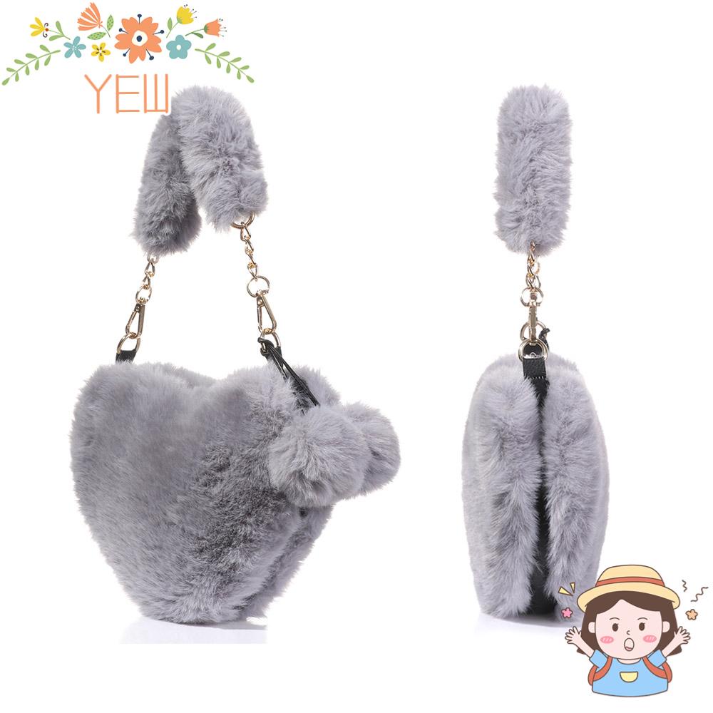 YEW Túi Đeo Chéo Hình Trái Tim Cỡ Lớn Thời Trang