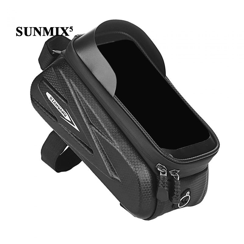 Túi Đựng Điện Thoại Cảm Ứng Gấp Gọn Gắn Khung Trước Xe Đạp Cho Nam