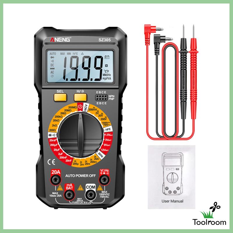 Vôn Kế Kỹ Thuật Số DC Không Tiếp Xúc Có Màn Hình LCD