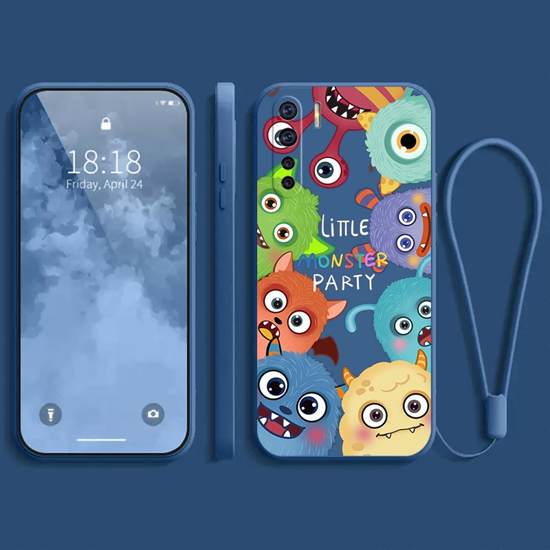 🔥 Ốp Điện Thoại 🔥 Cho oppo RENO 3 Ốp Điện Thoại oppo A91 Mềm In Hình Quái Vật Dễ Thương Ốp Điện Thoại