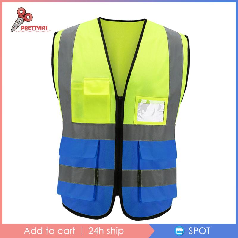 Áo Bảo Hộ Phản Quang Có Túi Giặt Được Thoải Mái Khi Xây Dựng / Trong Nhà / Ngoài Trời Cho Nam