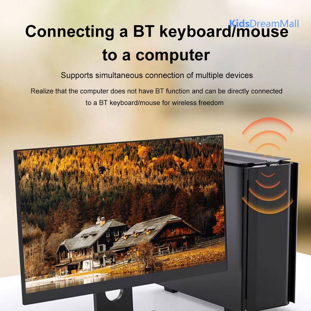 Usb Kết Nối Bluetooth 5.3 3Mbps Cho Máy Tính