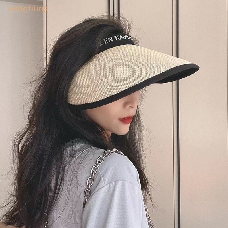 1 Nón Cối Rộng Vành Che Nắng Chống Tia UV Thời Trang Đi Biển Mùa Hè Cho Nữ