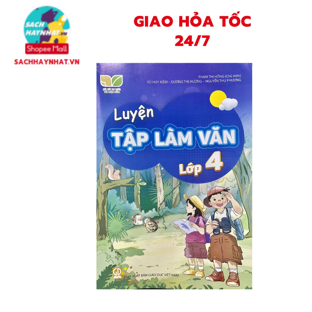 Sách - Luyện tập làm văn lớp 4