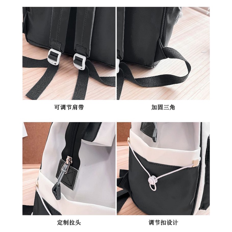 Ba Lô Đi Học Siêu Nhẹ Họa Tiết Hoạt Hình Cinnamoroll Phong Cách Nhật Bản Xinh Xắn