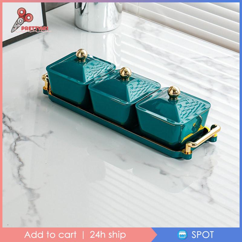 Khay Đựng Trái Cây Khô Kèm Giá Đỡ Tháo Rời Được Tiện Lợi Dành Cho Nhà Bếp