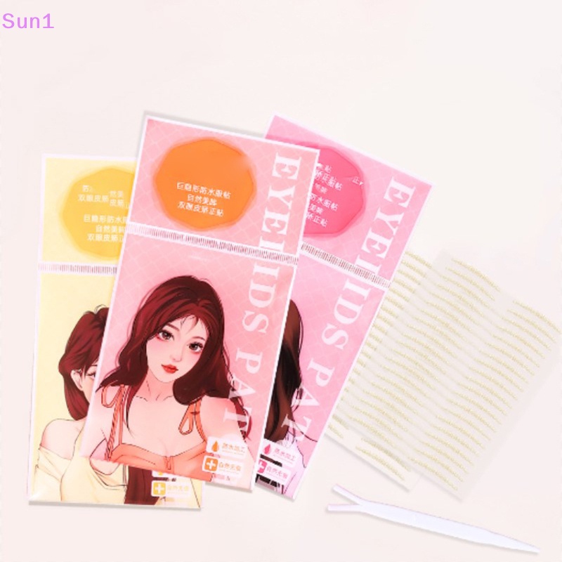 Set 1: 200 Miếng Dán Kích Mí Vô Hình Tự Dính Trang Điểm Mắt Tự Nhiên