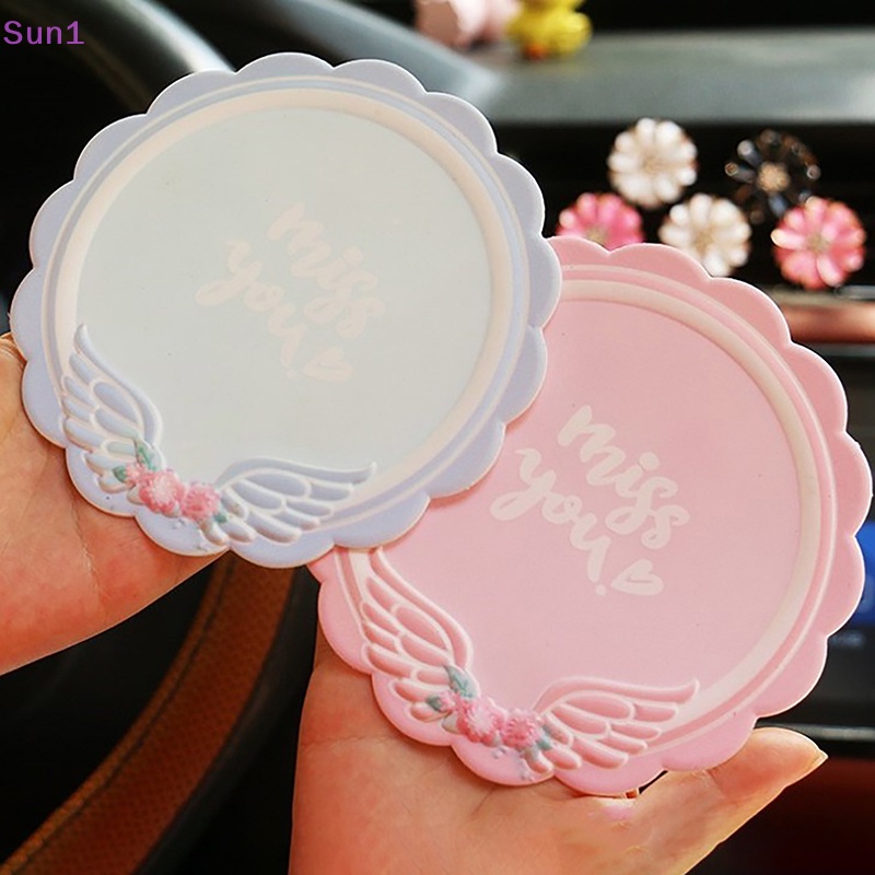 Thảm Lót Điện Thoại Chống Trượt Chịu Nhiệt Độ Cao In Họa Tiết Hoạt Hình Đáng Yêu Dùng Trong Xe Hơi Sun1