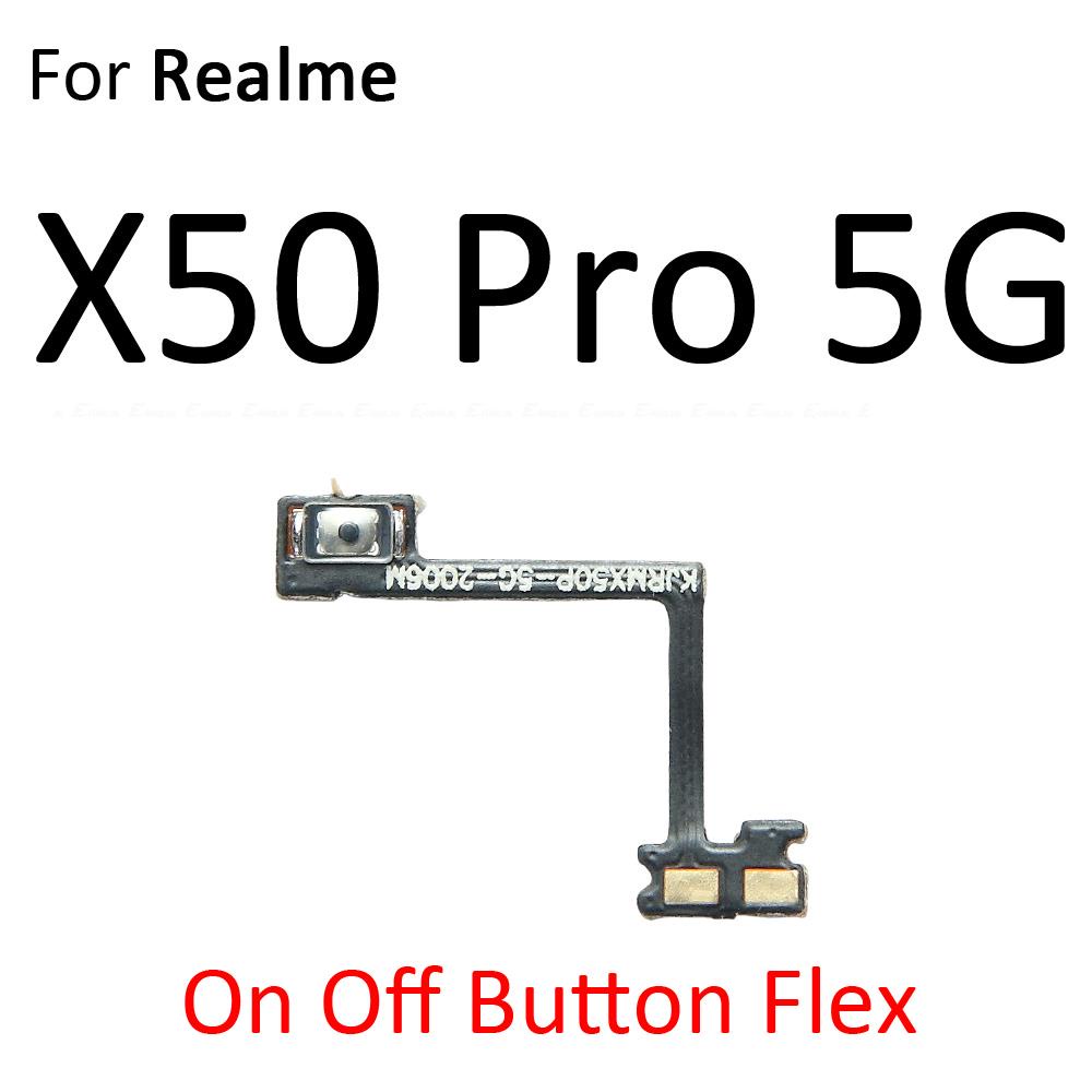 Cáp Nút Nguồn Âm Lượng Cho OPPO Realme X X2 X50 X7 Pro