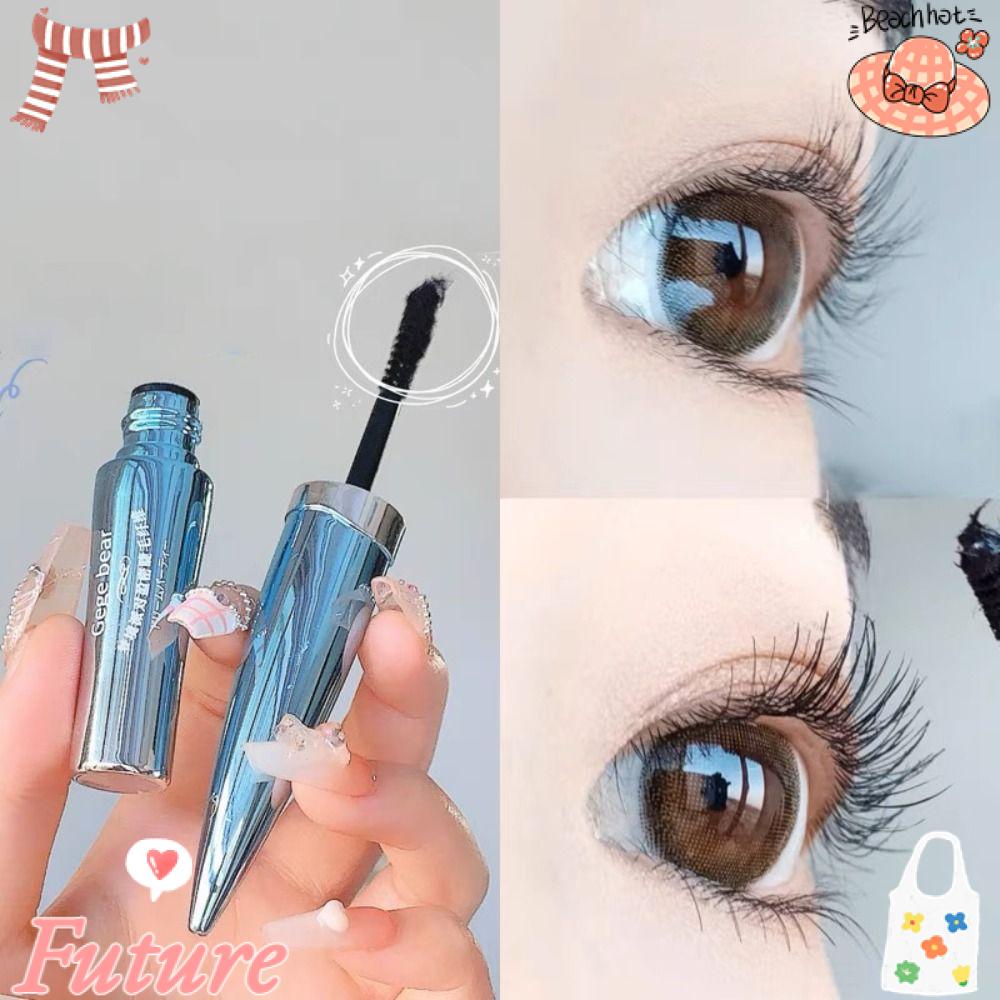 FUTURE Mascara Sợi Lụa Màu Đen Chuốt Dài / Cong Mi Tự Nhiên Lâu Trôi Cho Nữ