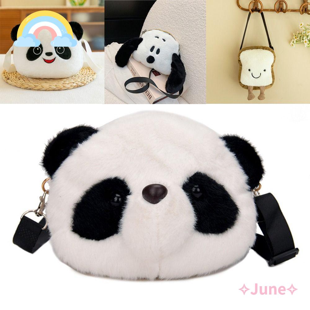 JUNE Túi Đeo Chéo Hình Hoạt Hình Anime Đáng Yêu