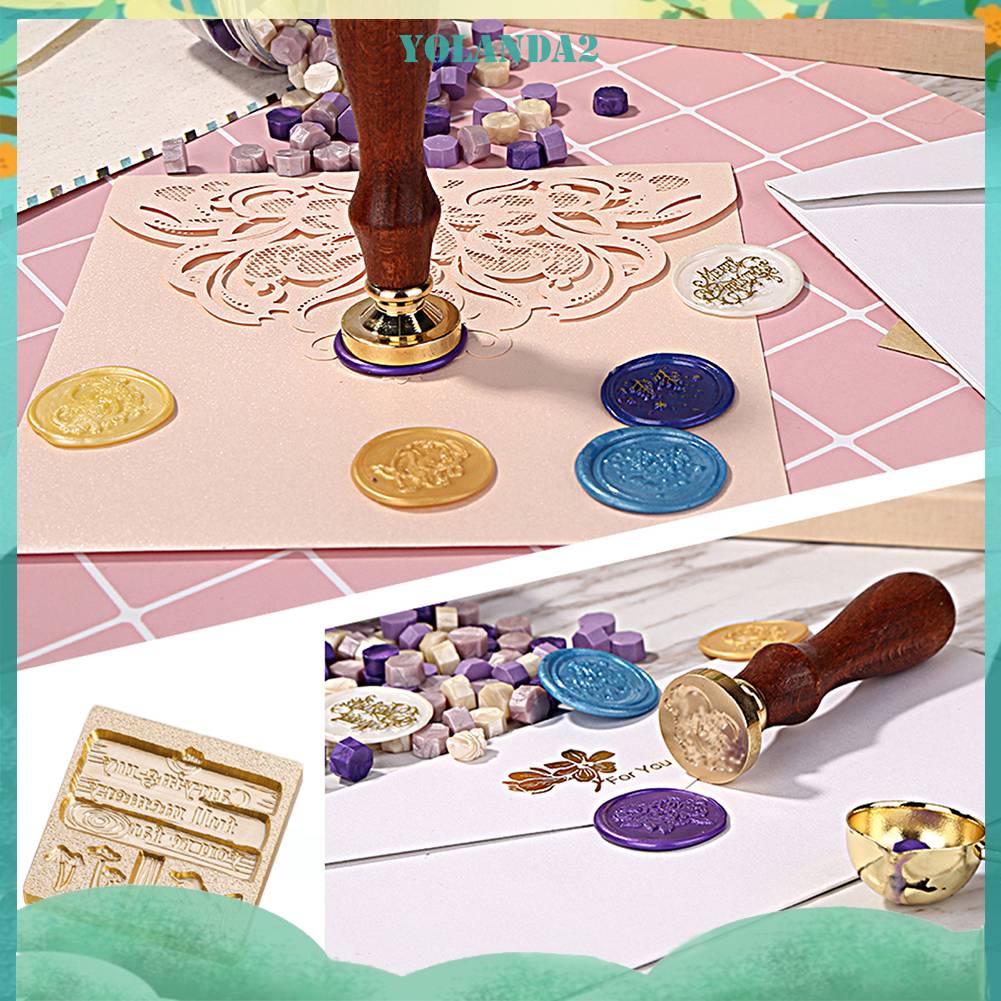 Đầu Tem Bằng Đồng Phong Cách Gothic Cổ Điển Dùng Làm Quà Tặng Đám Cưới DIY