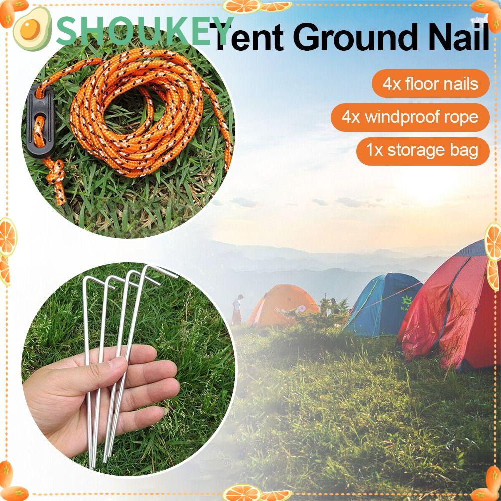 SHOUKEY Cọc Dựng Lều Chuyên Dụng Chất Lượng Cao