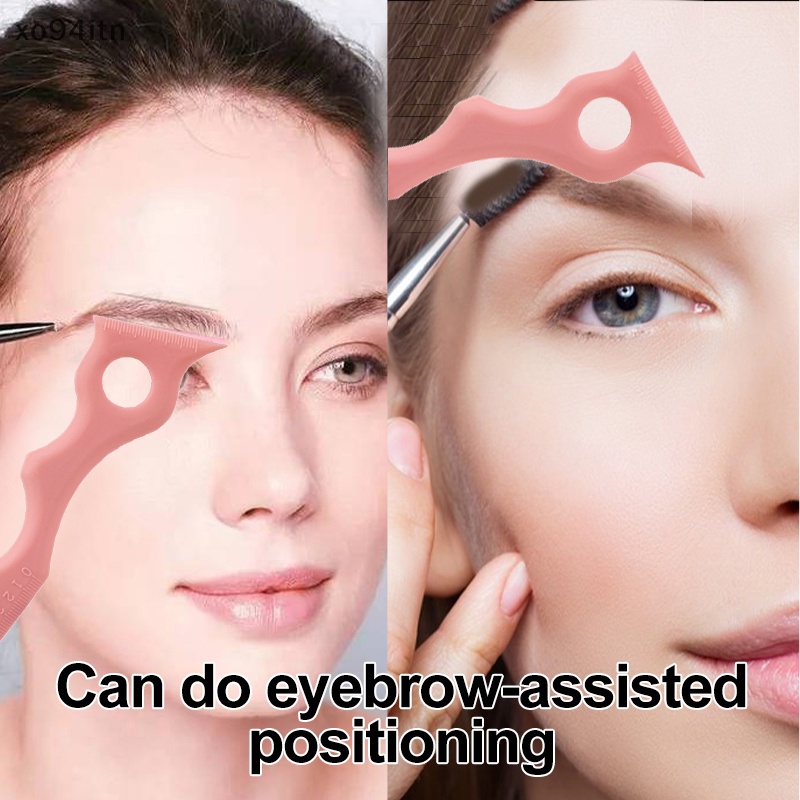 Thước Silicone Hỗ Trợ Kẻ Mắt / Lông Mày Đa Năng Cho Người Mới Bắt Đầu