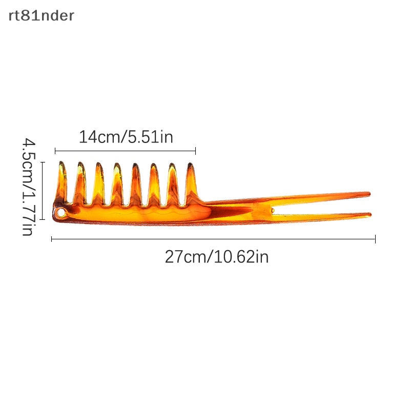 Lược Răng Thưa Tạo Kiểu Tóc Chuyên Nghiệp Cho Nam