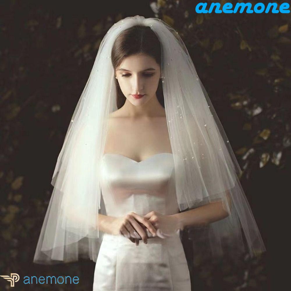 ANEMONE Lược Cài Tóc Nhiều Lớp Phong Cách Baroque