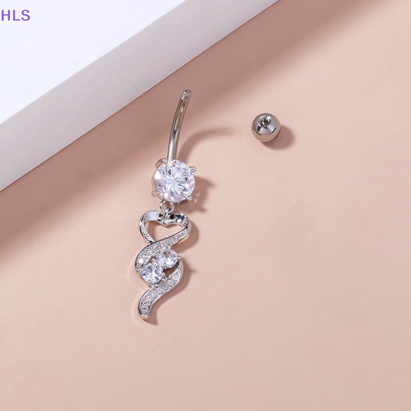 Khuyên Rốn Hình Bướm Đính Đá Zircon Thời Trang Cho Nữ