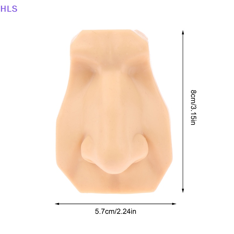 1 Mô Hình Mũi Silicone Dùng Luyện Tập Trang Điểm Chuyên Nghiệp