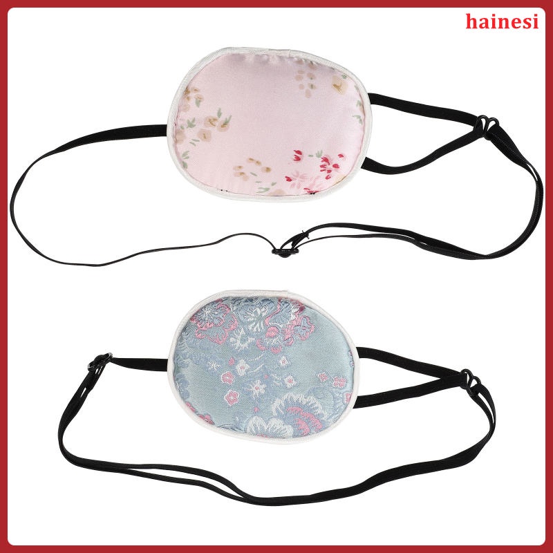 Bộ 2 Miếng Bịt Mắt Ngủ 3d Bằng Lụa Che Phủ Mắt Dành Cho Trẻ Em