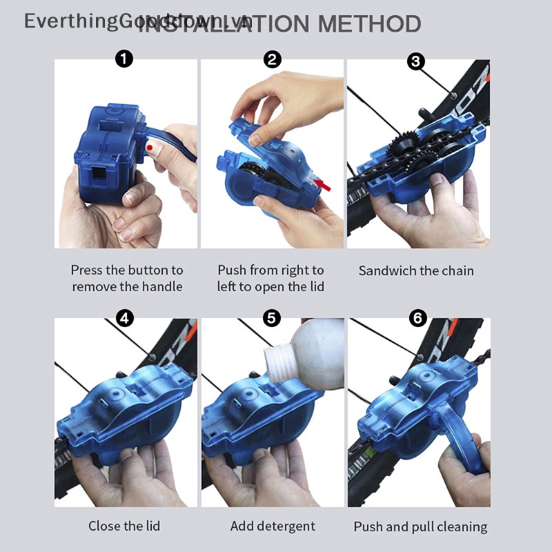 Bàn Chải Làm Sạch Xích Xe Đạp Tiện Dụng