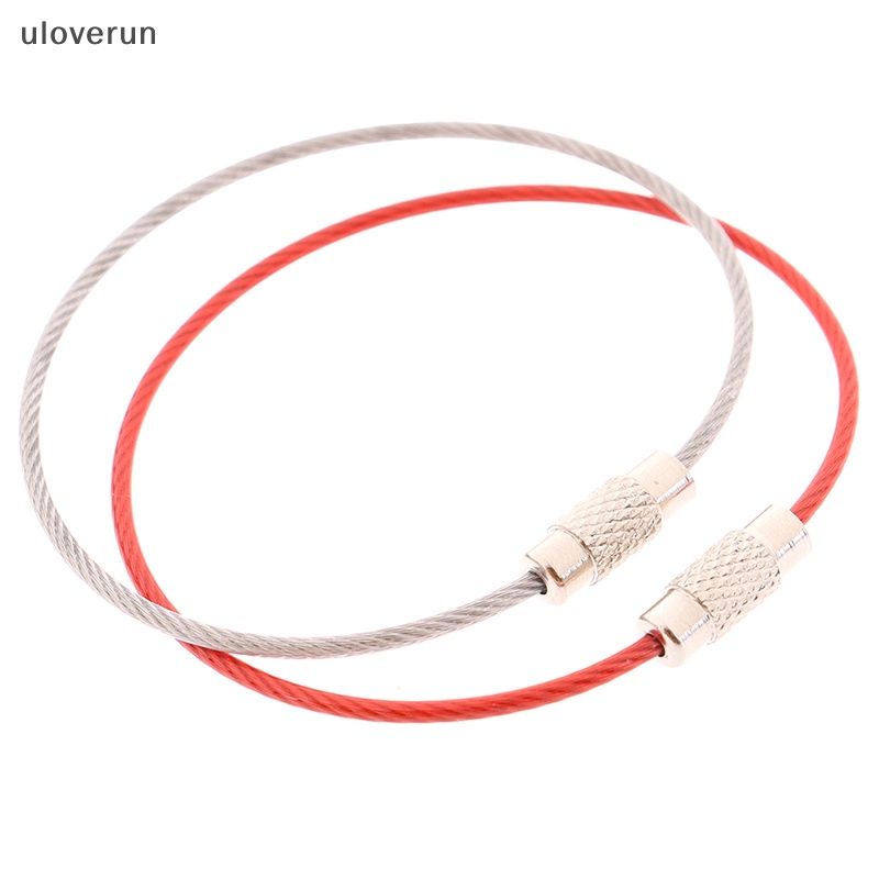 Set 10 Vòng Khóa Dây Cáp Bằng Thép Không Gỉ vn