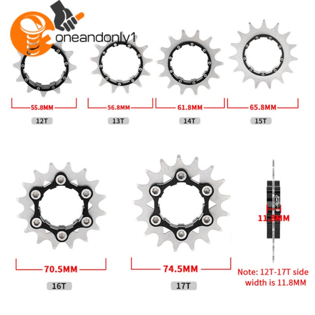 Líp Xe Đạp Leo Núi 13 / 14 / 15 / 16 / 17 / 18 / 19 / 20 / 21 / 22t Bằng Hợp Kim Nhôm Chất Lượng Cao