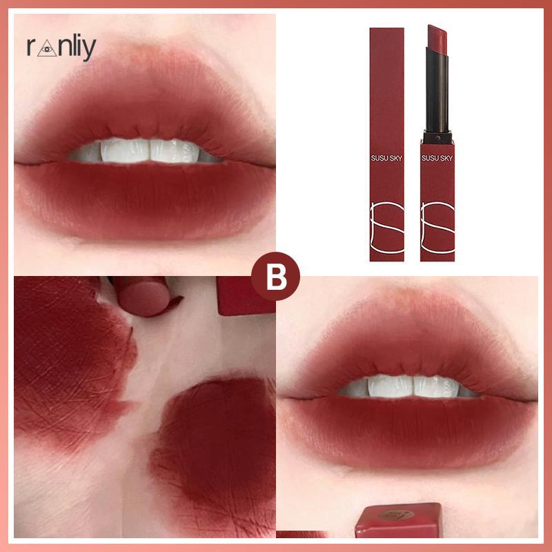 Ranliy✨Son Kem Lì Kháng Nước Lâu Trôi 6 Màu Sắc Lựa Chọn