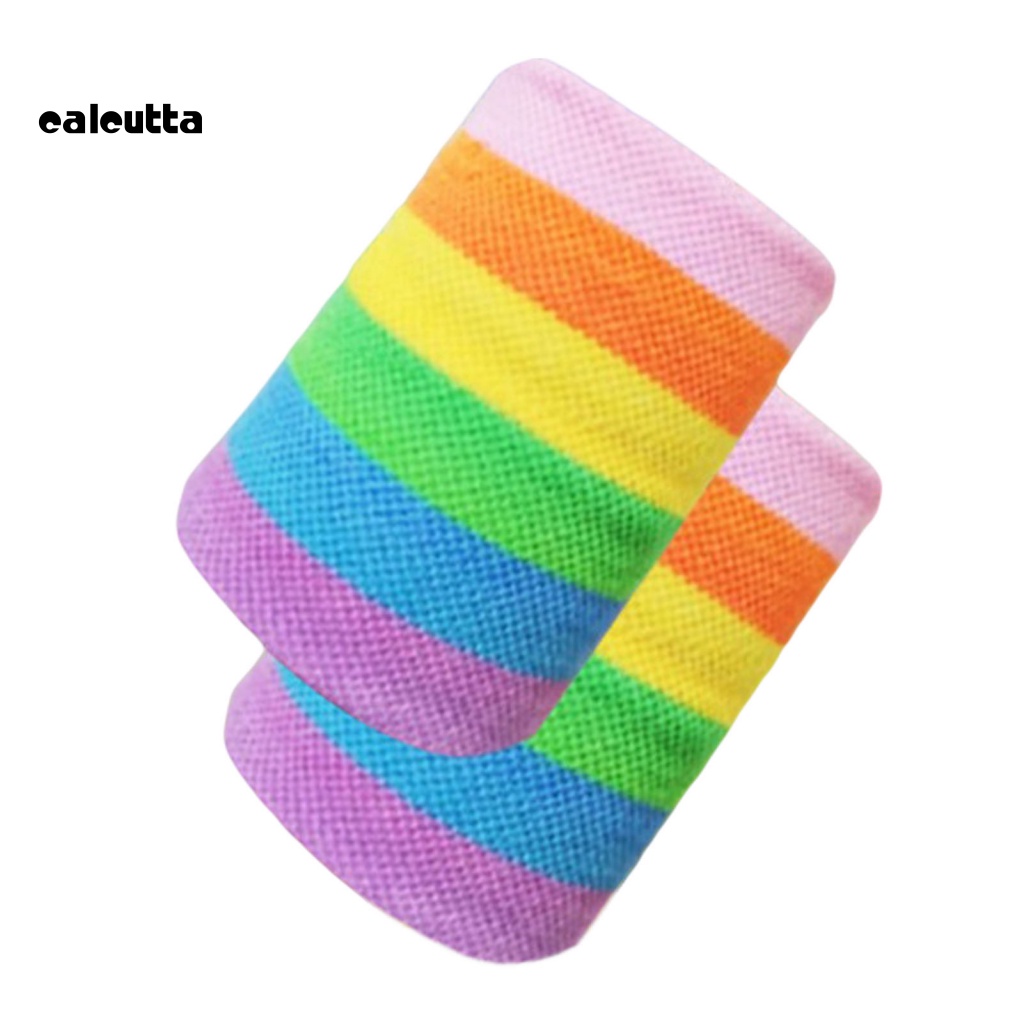 [calcutta] Băng Đeo Cổ Tay Thể Thao Vải Polyester Mềm Mại Thấm Hút Mồ Hôi Thoáng Khí Không Phai Màu Hỗ Trợ Cổ Tay Trẻ Em